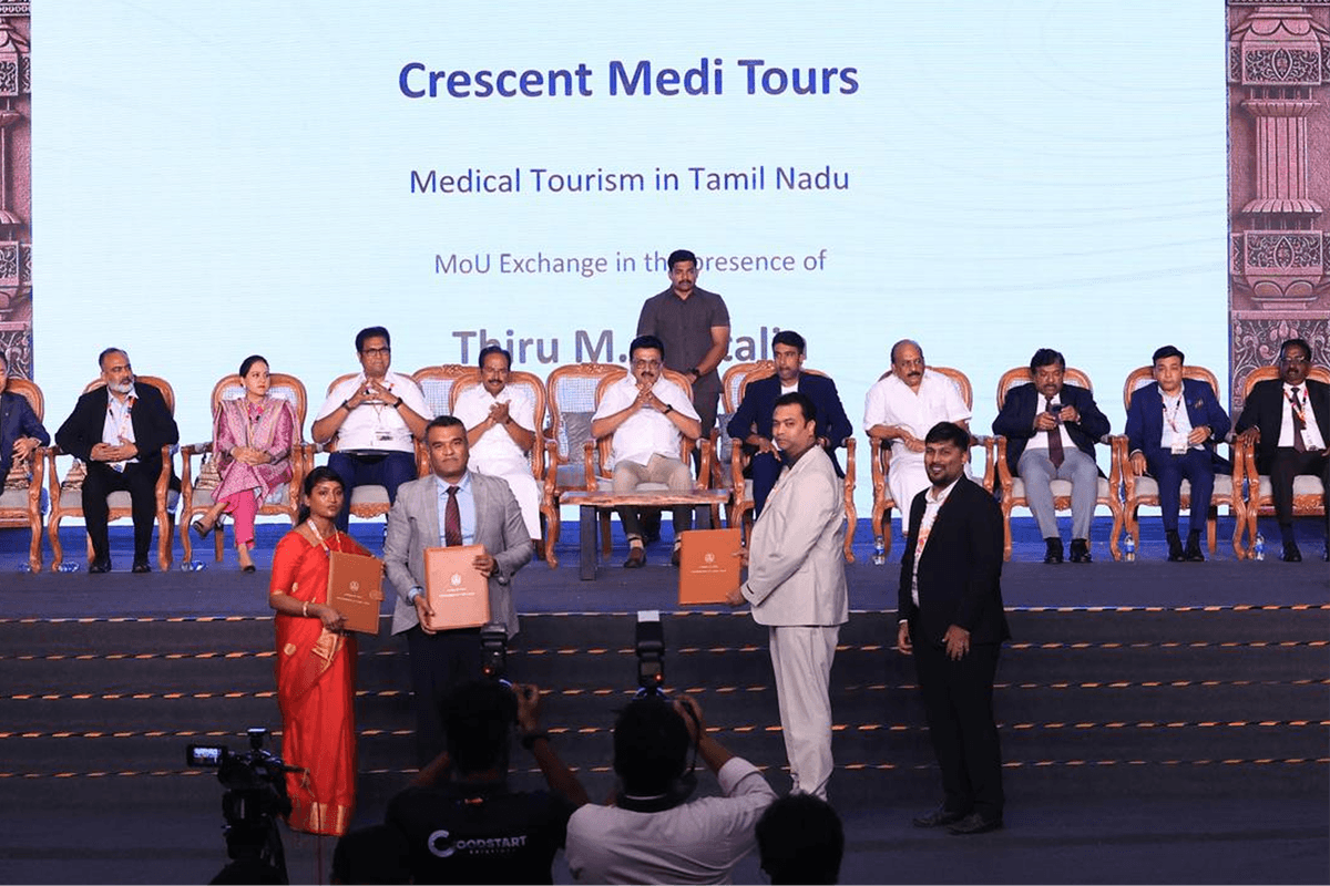 Tamil Nadu MoU exchange in presence of CM Thiru M.K. Stalin
